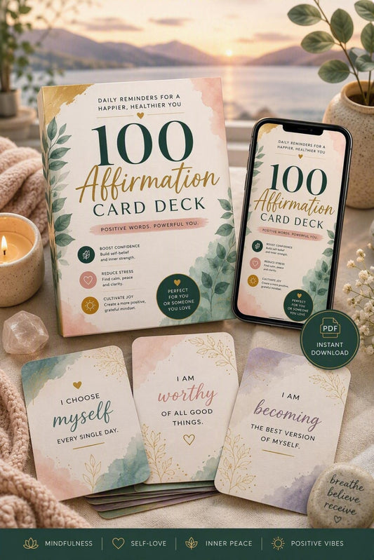 100 Affirmations For A Happier, Calmer You